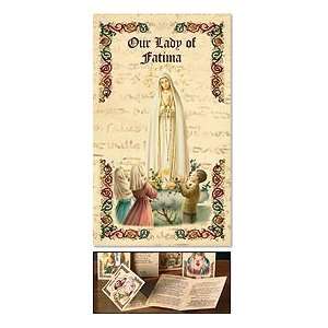   Prayer Folder, Lamiated, St. Mary, Our Lady of Fatima: Everything Else