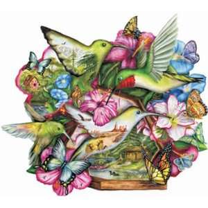  Lory Schory Flutterby Shaped Jigsaw Puzzle 600pc: Toys 