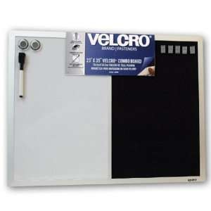  Velcro Black Loop and Dry Erase Combo Display Board with 5 Hook 