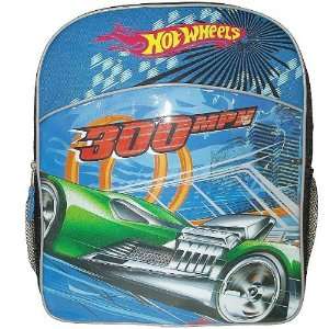   Hotwheels Backpack Green Metal 300 Mph Backpack Light Up Toys & Games