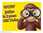 curious george 1 2 sheet cake topper 