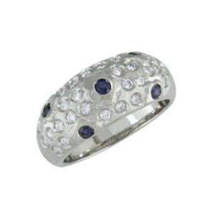    Carlacie   size 9.25 14K Gold Sapphire & Diamond Ring: Jewelry