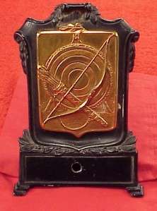 bottom for awards plaque marked w b mfg co 4263 a very handsome award 