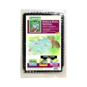  Dalen Products Pond And Pool Netting Black 14x14 Feet   PN 