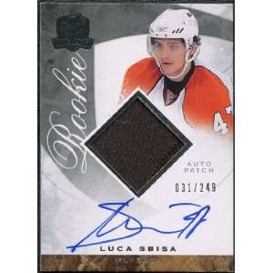   The Cup #126 Luca Sbisa Rookie Patch Auto /249 Sports Collectibles