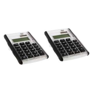Black/Translucent 8 Digit Flip Stand Calculator  
