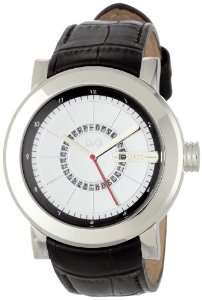   Park Round Analog Inner Dial Date Watch: Dolce & Gabbana: Watches