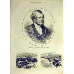  1871 Mayor London Gibbos Chatham Seige Sap Roller
