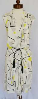 Diane Von Furstenberg DvF Damiana Dress 8 UK 12 NWT Silk Draped Scarf 