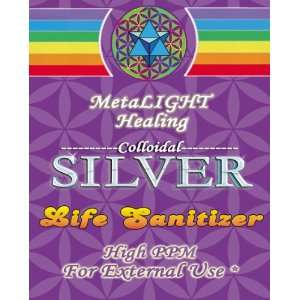  Colloidal Silver Life Sanitizer 4.4 oz Health & Personal 