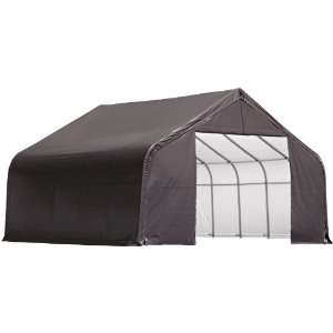    ShelterLogic 84023 Grey 26x20x12 Peak Style Shelter Automotive