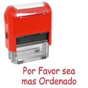  Spanish Teacher Stamp   POR FAVOR SEA MAS ORDENADO: Office 