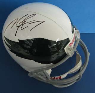   Autographed/Signed Throwback Full Size Helmet White PSA/DNA  