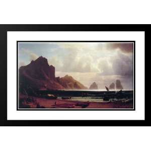  Bierstadt, Albert 40x26 Framed and Double Matted The 