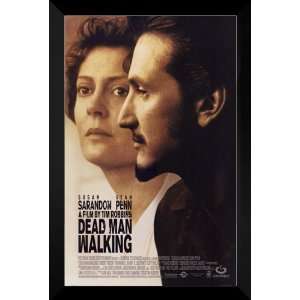  Dead Man Walking FRAMED 27x40 Movie Poster: Sean Penn 