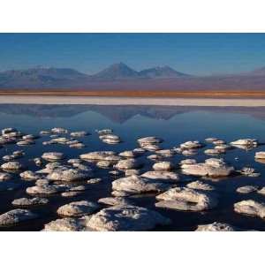 Salar De Atacama Und Mit Vulkan Licancabur   Peel and Stick Wall Decal 
