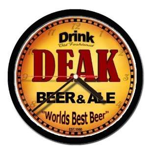  DEAK beer ale cerveza wall clock: Everything Else