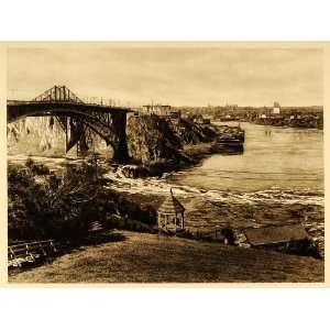   Bridge St. John New Brunswick   Original Photogravure: Home & Kitchen