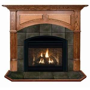  Hearth and Home Mantels Geneva Flush Fireplace Mantel with 