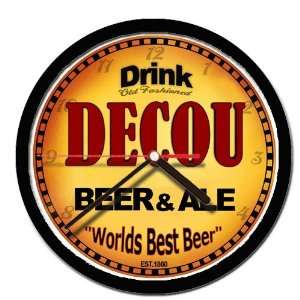  DECOU beer ale cerveza wall clock 