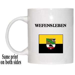  Saxony Anhalt   WEFENSLEBEN Mug 