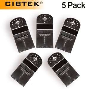  Cibtek Cutting Saw 1 3/8 for Oscillating Tools   5 Pack 