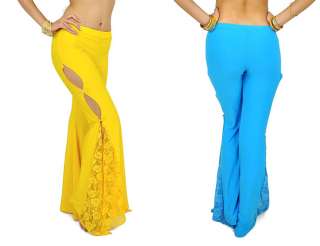 belly dance Flank Openings Lace Trousers pants Ddm  