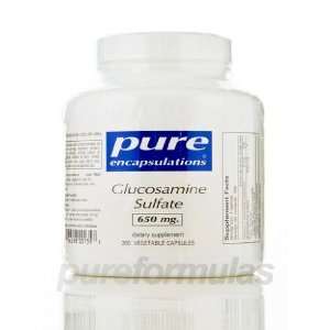 Pure Encapsulations Glucosamine Sulfate 650 mg. 360 Vegetable Capsules