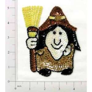  Witch Sequin Applique Arts, Crafts & Sewing