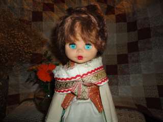 Vintage Lithuanian Highlands Doll 17 Original Traditional Outfit