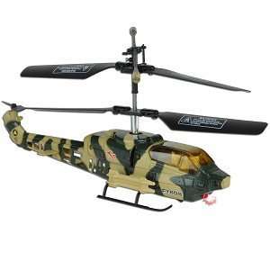   Band Indoor Mini Combat Apache Style Helicopter w/LED Lights