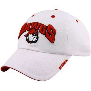  Georgia Bulldogs White Frat Boy Hat: Sports & Outdoors