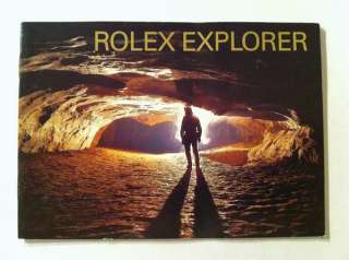 New ROLEX Explorer I & II Watch Instruction Booklet Manual Guide FREE 