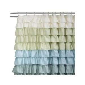   Fashions 11987 Lush Decor Ruffle Shower Curtain, Multi