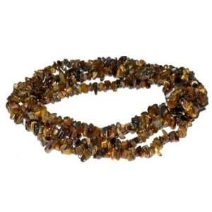  Natural Tigereye Chips Beads Strand 36, Grade B Patio 