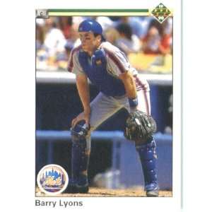  1990 Upper Deck # 473 Barry Lyons New York Mets Baseball 