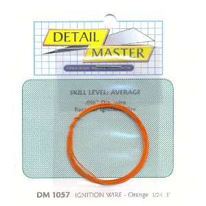    3ft. Race Car Ignition Wire Orange Detail Master Toys & Games