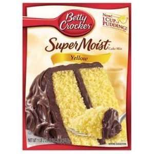  Betty Crocker Super Moist Cake Mix Yellow 15.25 Oz (Pack 