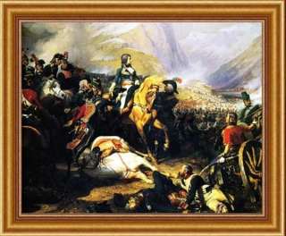 Bonaparte at Battle of Rivoli Philippoteaux canvas  