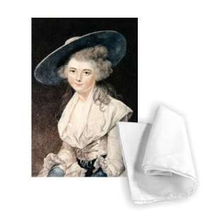  The Honourable Miss Bingham (d.1831)engraved   Tea Towel 