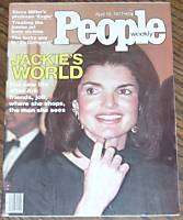 1977 People Jacqueline Jackie Kennedy Onassis, J Ritter  
