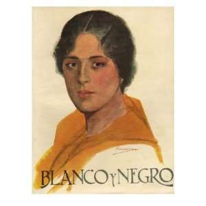  Blanco y Negro, Magazine Cover, Spain, 1921 Giclee Poster 