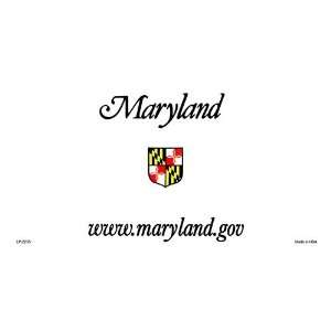 Maryland State Background Blanks FLAT Automotive License Plates Blanks 