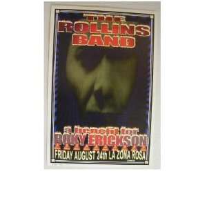  Henry Rollins Benefit for Roky Erickson Handbill Poster 