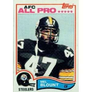  1982 Topps #203 Mel Blount   Pittsburgh Steelers (Football 