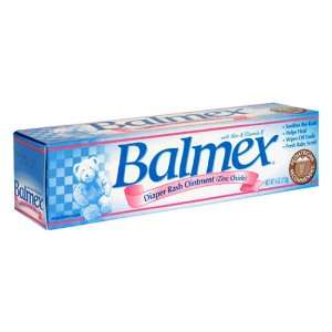  Balmex Diaper Rash Cream with Aloe & Vitamin E, 4 oz 