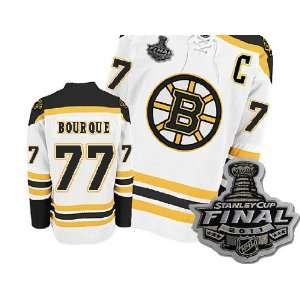 Kids 2011 NHL Stanley Cup Boston Bruins #77 Ray Bourque White 