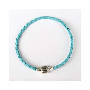  ZiZi Jewelry 601017A 17 Turquoise Leather Bracelet 