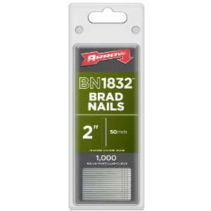   Fastener BN1832 Genuine 2 Inch Brad Nails with Steel T Head, 1000 Pack