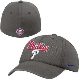   Phillies Grey Dinger Swoosh Flex Fit Hat